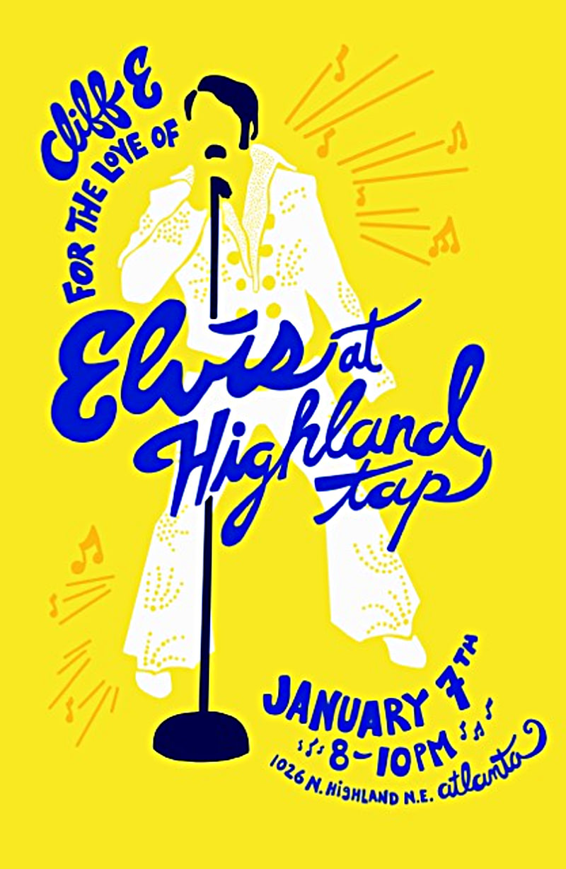 Elvis at Highland Tap